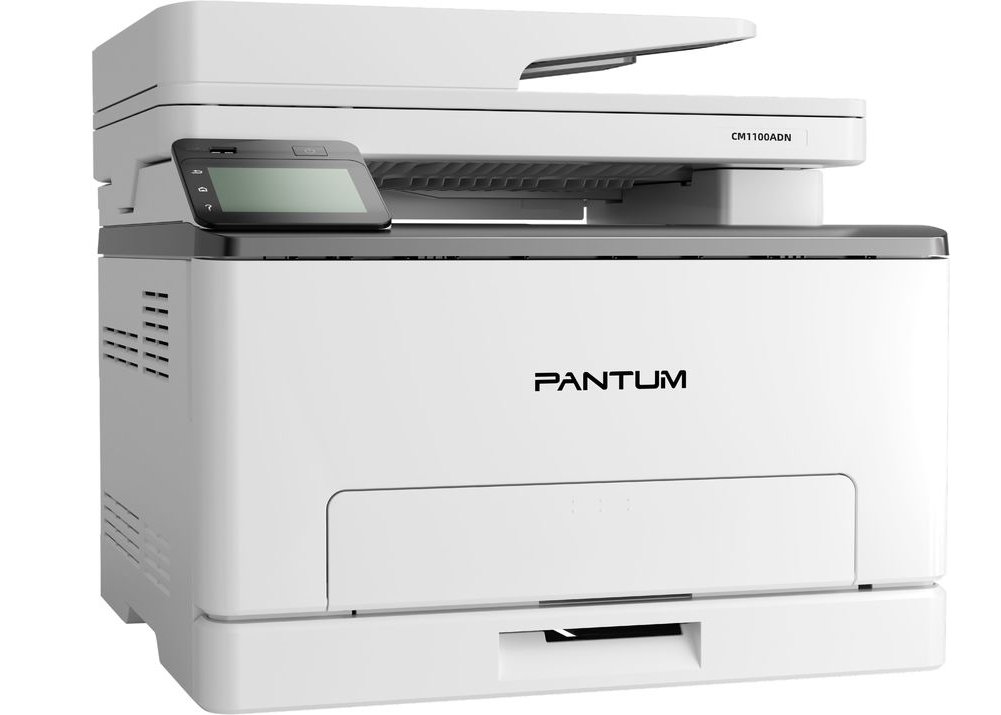 МФУ Pantum CM1100ADN Color (A4/ принтер/ сканер/ копир/ ЖК/ USB2.0/ LAN) серый